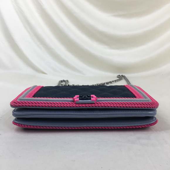 Chanel Tricolor Sport Line Flap Wallet On Chain Sku# 62759 - Picture 4 of 9